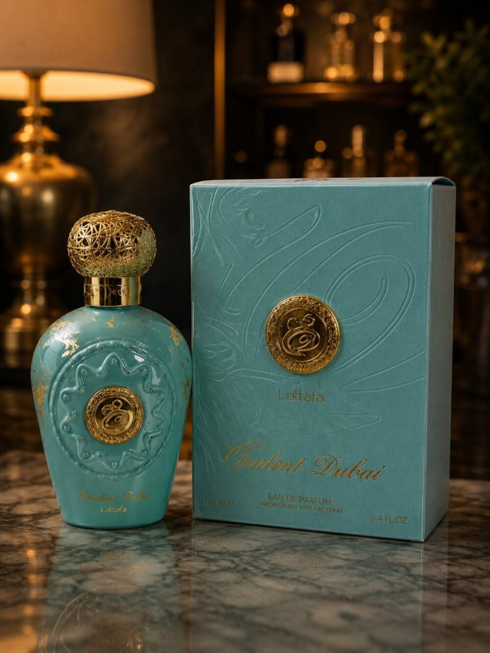 Opulent Dubai By Lattafa Eau de pafume Unisex 100ml 3.4 FL Oz
